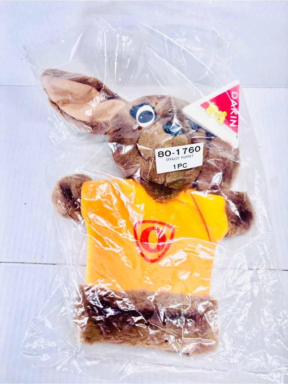 Dakin Good Housekeeping 1982 Energy Source Program Offalot Plush Hand Puppet NIP